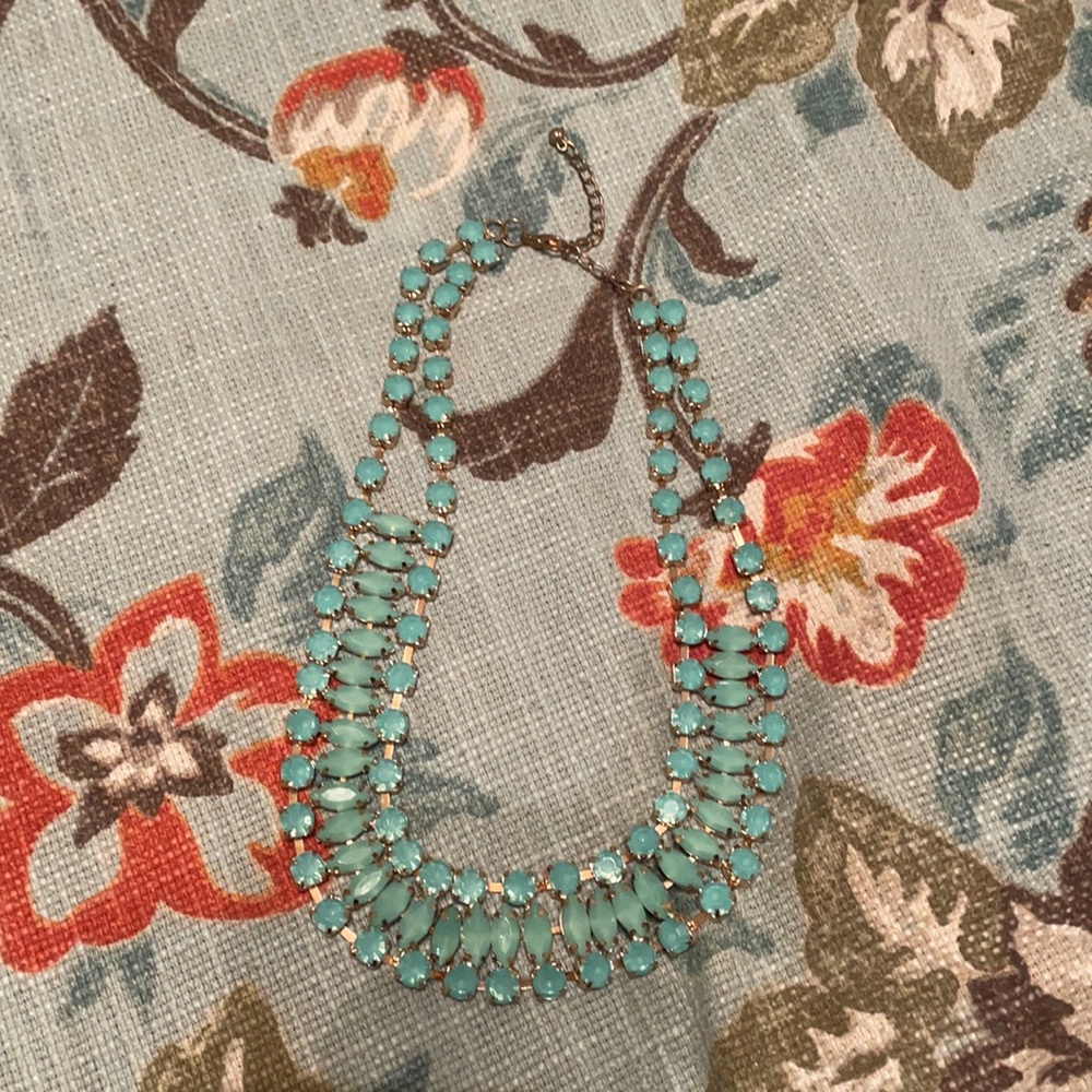 Turquoise Gem Necklace